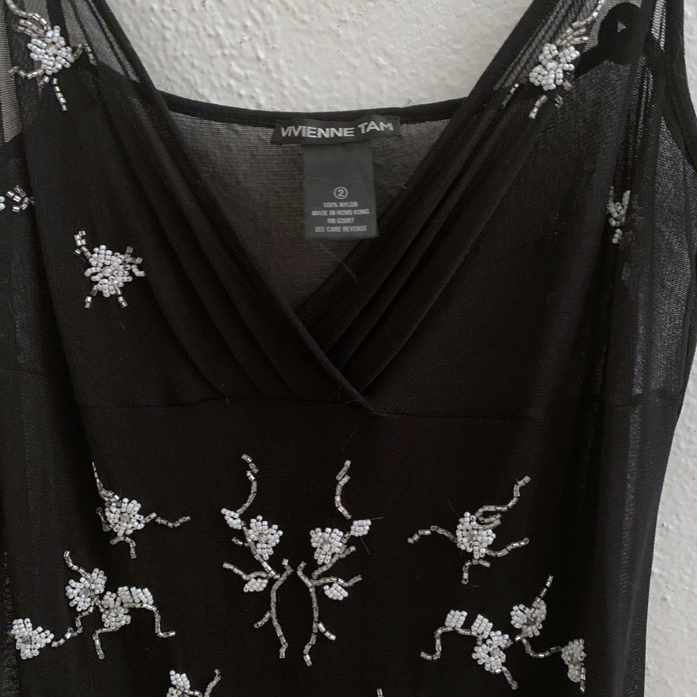 Vivienne Tam beaded mesh dress - Picture 2 of 2